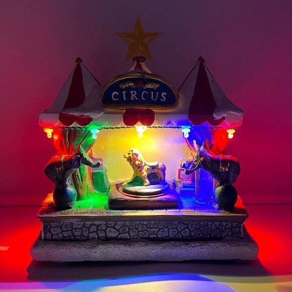 Avon Christmas Circus Light Up Figurine - Picture 7 of 11